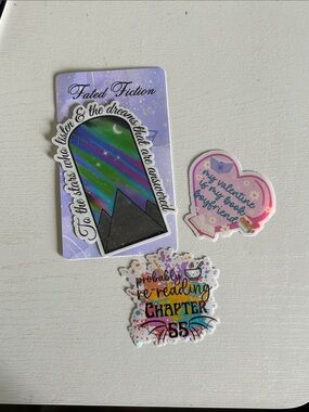 3 Pack of Romantasy Stickers
